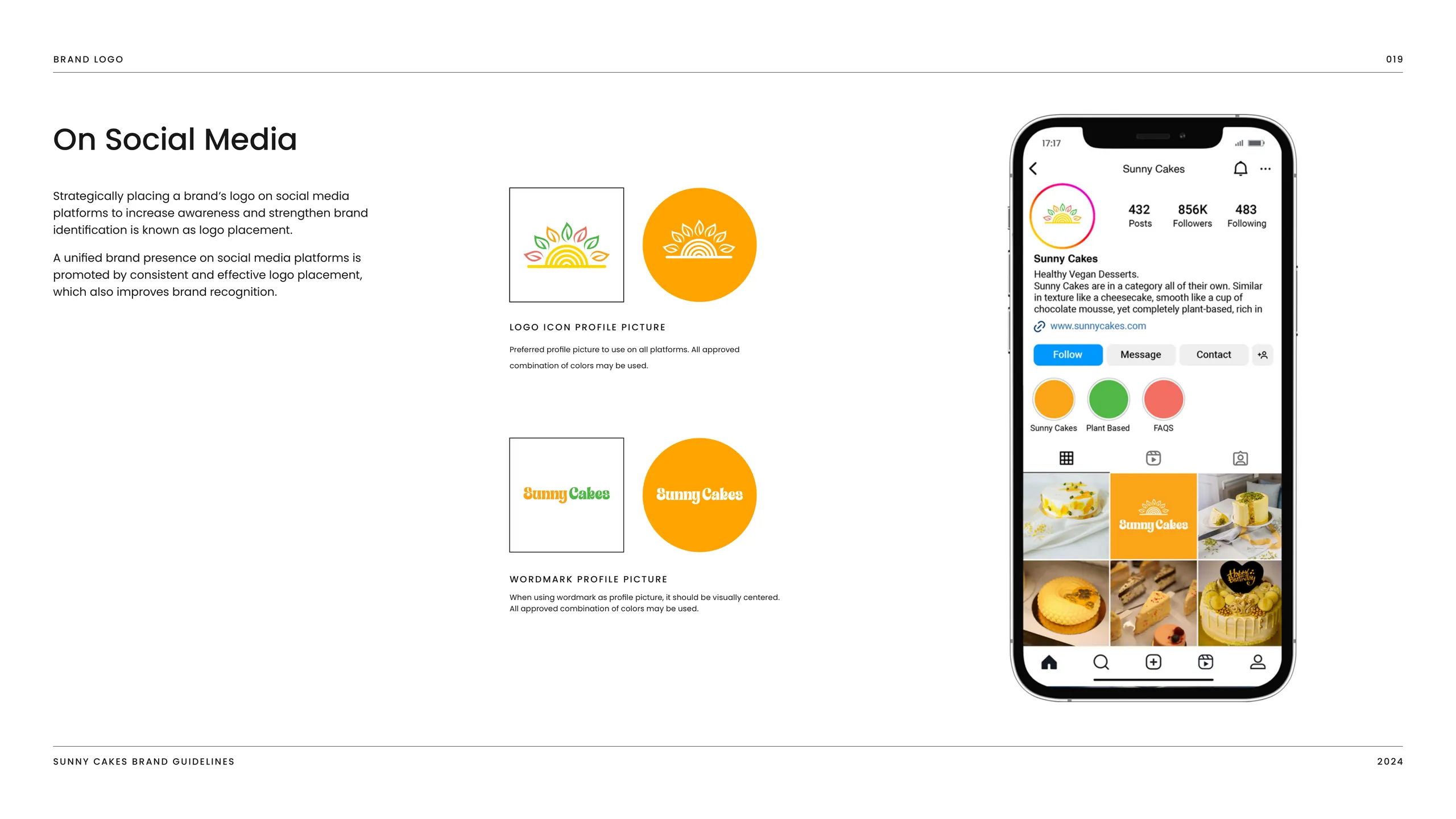Sunny Cakes brand identity 4